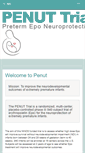Mobile Screenshot of penut-trial.org