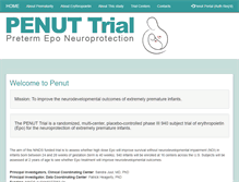 Tablet Screenshot of penut-trial.org